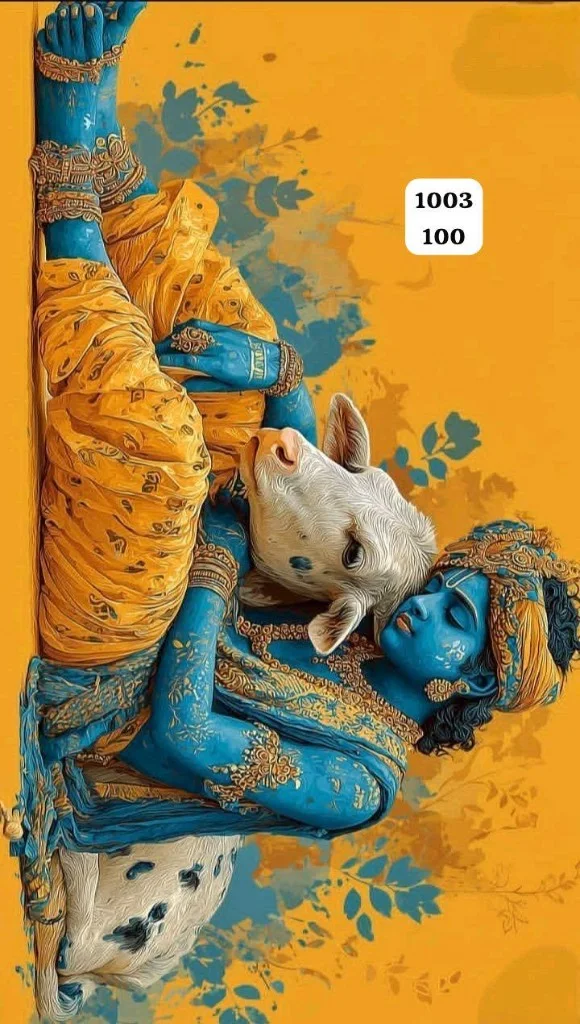 7D Krishna with Flute