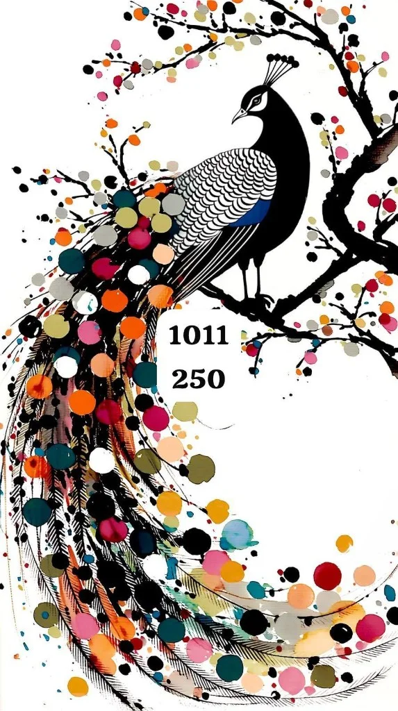7D Circle-Tail Peacock