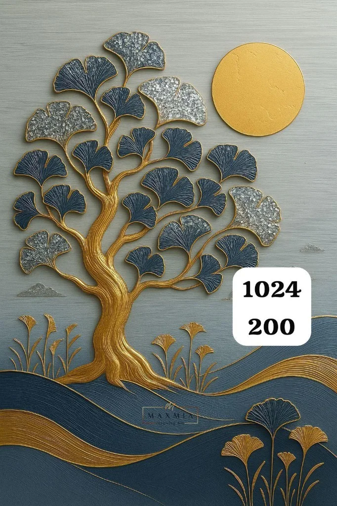 7D Gold Ginkgo Tree